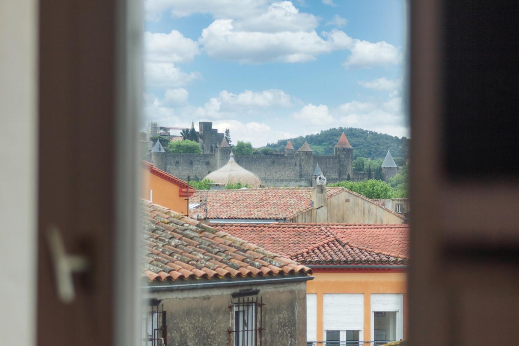 Le Boheme - Netflix - Wifi - Vue Sur La Cite Medievale Et Les Toits Καρκασόν Εξωτερικό φωτογραφία